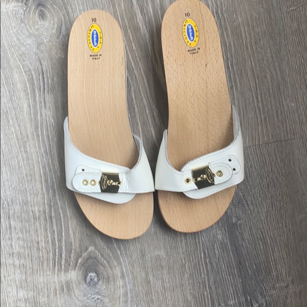 Dr Scholls Vintage White Espadrilles